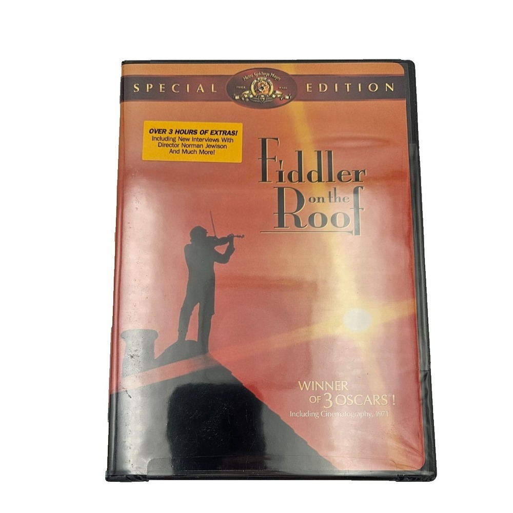 Fiddler on the Roof DVD Special Edition Widescreen Oscar Winning Film
